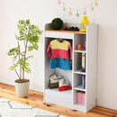 子供用ラック キッズラック 子ども 子供 クローゼット ラック ハンガーラック 可動棚 たんす 収納棚 【納期A】【jpk-fwd-0009】