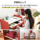 パソコンデスク おしゃれ スリム 60cm幅 省スペース PCデスク ハイタイプ ロータイプ 机 高さ調整 収納 子供 大人 棚 【納期A】【jpk-fwd-0208】