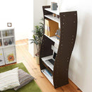 パソコンデスク おしゃれ スリム 60cm幅 省スペース PCデスク ハイタイプ ロータイプ 机 高さ調整 収納 子供 大人 棚 【納期A】【jpk-fwd-0208】