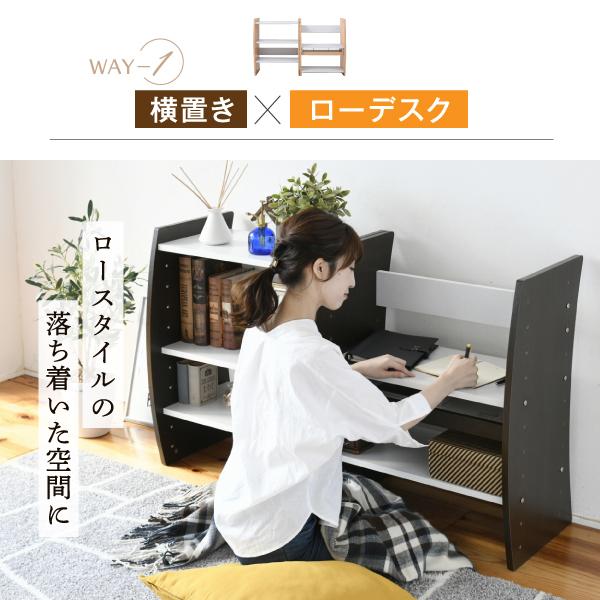 パソコンデスク おしゃれ スリム 60cm幅 省スペース PCデスク ハイタイプ ロータイプ 机 高さ調整 収納 子供 大人 棚 【納期A】【jpk-fwd-0208】