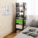 本棚 回転式 360度 ブックラック 回転本棚 収納ラック 棚 収納 モダン おしゃれ スタイリッシュ 北欧 可動棚 組み合わせ 変形 変型 ディスプレイ スリム 分割 【納期A】【jpk-fwd-0209】