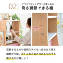 本棚 回転式 360度 ブックラック 回転本棚 収納ラック 棚 収納 モダン おしゃれ スタイリッシュ 北欧 可動棚 組み合わせ 変形 変型 ディスプレイ スリム 分割 【納期A】【jpk-fwd-0209】