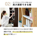 ドレッサー おしゃれ ドレッサーテーブル ドレッサーデスク 収納 テーブル 変型 変形 ロータイプ ハイタイプ 分割 セパレート 可動棚 省スペース スリム 北欧 【納期A】【jpk-fwd-0210】