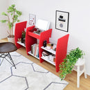 ドレッサー おしゃれ ドレッサーテーブル ドレッサーデスク 収納 テーブル 変型 変形 ロータイプ ハイタイプ 分割 セパレート 可動棚 省スペース スリム 北欧 【納期A】【jpk-fwd-0210】