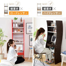 ドレッサー おしゃれ ドレッサーテーブル ドレッサーデスク 収納 テーブル 変型 変形 ロータイプ ハイタイプ 分割 セパレート 可動棚 省スペース スリム 北欧 【納期A】【jpk-fwd-0210】