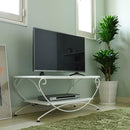 テレビ台 ローボード ヨーロピアン TV台 TVボード 北欧 おしゃれ ガーリー 姫系 アイアン アンティーク風 クラシック レトロ 一人暮らし ワンルーム 白 ホワイト 【納期A】【jpk-iri-0050】