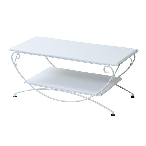 テレビ台 ローボード ヨーロピアン TV台 TVボード 北欧 おしゃれ ガーリー 姫系 アイアン アンティーク風 クラシック レトロ 一人暮らし ワンルーム 白 ホワイト 【納期A】【jpk-iri-0050】