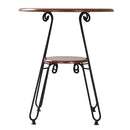 テーブル 丸型 円形 ダイニングテーブル 幅60cm アイアン 脚 アンティーク風 クラシック レトロ 一人暮らし ひとり暮らし ヨーロピアン おしゃれ 北欧 姫系 【納期A】【jpk-iri-0051】