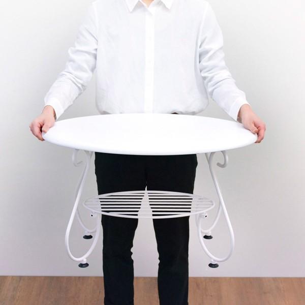 ローテーブル 楕円形 丸型 センターテーブル リビング アイアン アンティーク風 クラシック レトロ 一人暮らし ワンルーム ひとり暮らし 姫系 ガーリー ラック 【納期A】【jpk-iri-0052】