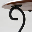 ローテーブル 楕円形 丸型 センターテーブル リビング アイアン アンティーク風 クラシック レトロ 一人暮らし ワンルーム ひとり暮らし 姫系 ガーリー ラック 【納期A】【jpk-iri-0052】