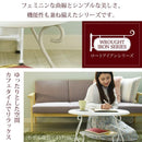 ローテーブル 楕円形 丸型 センターテーブル リビング アイアン アンティーク風 クラシック レトロ 一人暮らし ワンルーム ひとり暮らし 姫系 ガーリー ラック 【納期A】【jpk-iri-0052】