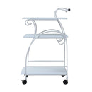 キッチンワゴン アイアン 脚 フレーム 曲線 カーブ 姫系 ヨーロピアン おしゃれ 北欧 キッチン収納棚 キャスター付き キッチンラック 一人暮らし 白 ホワイト 【納期A】【jpk-iri-0054】