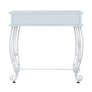 デスク 引き出し 机 ガーリー 姫系 ヨーロピアン 北欧 フェミニン アイアン アンティーク風 PCデスク 一人暮らし ワンルーム 作業台 テーブル 引き出しつき 【納期A】【jpk-iri-1018】