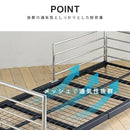 ベッドフレーム フレームのみ デイベッド ソファ 2way おしゃれ スタイリッシュ モダン アーバン 都会風 デザイン セミシングル 2人掛け 高級感 マットレス別売 【納期A】【jpk-kks-0026】