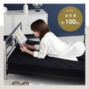 ベッドフレーム フレームのみ デイベッド ソファ 2way おしゃれ スタイリッシュ モダン アーバン 都会風 デザイン セミシングル 2人掛け 高級感 マットレス別売 【納期A】【jpk-kks-0026】