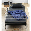 ベッドフレーム フレームのみ デイベッド ソファ 2way おしゃれ スタイリッシュ モダン アーバン 都会風 デザイン セミシングル 2人掛け 高級感 マットレス別売 【納期A】【jpk-kks-0026】