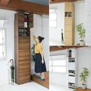 シューズラック 上置き収納 セット シューズボックス 薄型 スリム 靴箱 玄関収納 突っ張り つっぱり 天井 防災 省スペース おしゃれ 白 ホワイト 北欧 シンプル 【納期A】【jpk-mhv-0017set】