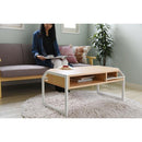 センターテーブル 木製 スチール おしゃれ 収納スペース ローテーブル センターテーブル リビングテーブル 北欧 ナチュラル 【納期A】【jpk-rt-007】