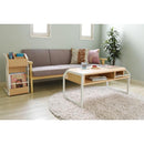 センターテーブル 木製 スチール おしゃれ 収納スペース ローテーブル センターテーブル リビングテーブル 北欧 ナチュラル 【納期A】【jpk-rt-007】