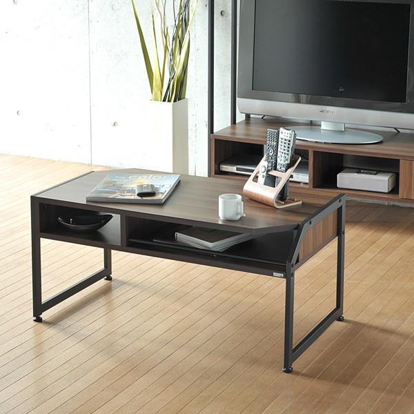 センターテーブル 木製 スチール おしゃれ 収納スペース ローテーブル センターテーブル リビングテーブル 北欧 ナチュラル 【納期A】【jpk-rt-007】