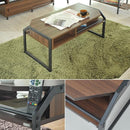 センターテーブル 木製 スチール おしゃれ 収納スペース ローテーブル センターテーブル リビングテーブル 北欧 ナチュラル 【納期A】【jpk-rt-007】