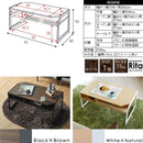 センターテーブル 木製 スチール おしゃれ 収納スペース ローテーブル センターテーブル リビングテーブル 北欧 ナチュラル 【納期A】【jpk-rt-007】