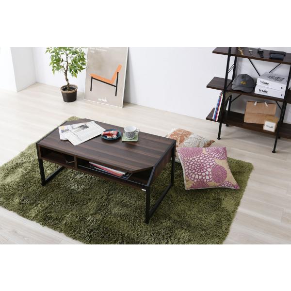 センターテーブル 木製 スチール おしゃれ 収納スペース ローテーブル センターテーブル リビングテーブル 北欧 ナチュラル 【納期A】【jpk-rt-007】