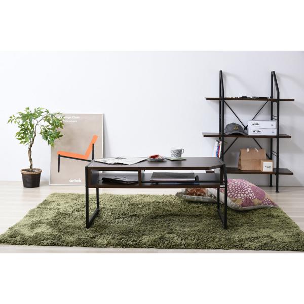 センターテーブル 木製 スチール おしゃれ 収納スペース ローテーブル センターテーブル リビングテーブル 北欧 ナチュラル 【納期A】【jpk-rt-007】