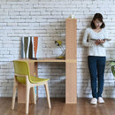 勉強机 シンプル デスク 大人用 パソコンデスク 組み合わせ 変形 大学生 中学生 子供 子ども デスク おしゃれ 収納 本棚 ラック 作業机 北欧 白 ホワイト 茶色 【納期A】【jpk-sgt-0124】