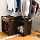 収納 棚 キャスター付き 収納ラック ワイド 幅広 本棚 クローゼット 押入れ すき間 隙間 日用品 雑貨類 サイドラック キッチン収納 サイドワゴン CD収納 DVD収納 【納期A】【jpk-sgt-0129】