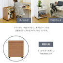 収納 棚 キャスター付き 収納ラック ワイド 幅広 本棚 クローゼット 押入れ すき間 隙間 日用品 雑貨類 サイドラック キッチン収納 サイドワゴン CD収納 DVD収納 【納期A】【jpk-sgt-0129】