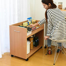 収納棚 収納 ラック ワイド 幅広 キャスターつき クローゼット 押入れ キッチン リビング ベッドサイド ソファサイド デスク横 本棚 マルチラック ワゴン 【納期A】【jpk-sgt-0131】