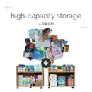 収納棚 収納 ラック ワイド 幅広 キャスターつき クローゼット 押入れ キッチン リビング ベッドサイド ソファサイド デスク横 本棚 マルチラック ワゴン 【納期A】【jpk-sgt-0131】