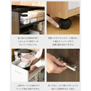 収納棚 収納 ラック ワイド 幅広 キャスターつき クローゼット 押入れ キッチン リビング ベッドサイド ソファサイド デスク横 本棚 マルチラック ワゴン 【納期A】【jpk-sgt-0131】