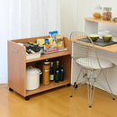 収納棚 収納 ラック ワイド 幅広 キャスターつき クローゼット 押入れ キッチン リビング ベッドサイド ソファサイド デスク横 本棚 マルチラック ワゴン 【納期A】【jpk-sgt-0131】