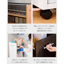収納ラック クローゼット 押入れ すき間収納 隙間収納 キャスター付き サイドラック 棚 キッチン収納 サイドワゴン CD収納 DVD収納 省スペース 薄型 ラック 本棚 【納期A】【jpk-sgt-0136】