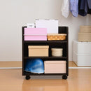 収納ラック クローゼット 押入れ すき間収納 隙間収納 キャスター付き サイドラック 棚 キッチン収納 サイドワゴン CD収納 DVD収納 省スペース 薄型 ラック 本棚 【納期A】【jpk-sgt-0136】