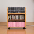 収納ラック クローゼット 押入れ すき間収納 隙間収納 キャスター付き サイドラック 棚 キッチン収納 サイドワゴン CD収納 DVD収納 省スペース 薄型 ラック 本棚 【納期A】【jpk-sgt-0136】