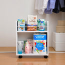 収納ラック クローゼット 押入れ すき間収納 隙間収納 キャスター付き サイドラック 棚 キッチン収納 サイドワゴン CD収納 DVD収納 省スペース 薄型 ラック 本棚 【納期A】【jpk-sgt-0136】