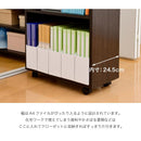 収納ラック クローゼット 押入れ すき間収納 隙間収納 キャスター付き サイドラック 棚 キッチン収納 サイドワゴン CD収納 DVD収納 省スペース 薄型 ラック 本棚 【納期A】【jpk-sgt-0136】