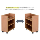 収納ラック クローゼット 押入れ すき間収納 隙間収納 キャスター付き サイドラック 棚 キッチン収納 サイドワゴン CD収納 DVD収納 省スペース 薄型 ラック 本棚 【納期A】【jpk-sgt-0136】