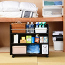 収納ラック キャスターつき サイドラック 押入れ収納 リビング 玄関 飾り棚 クローゼット 押入れ 隙間収納 すき間収納 キッチン収納 ワゴン CD収納 DVD収納 本棚 【納期A】【jpk-sgt-0137】