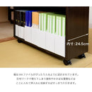 収納ラック キャスターつき サイドラック 押入れ収納 リビング 玄関 飾り棚 クローゼット 押入れ 隙間収納 すき間収納 キッチン収納 ワゴン CD収納 DVD収納 本棚 【納期A】【jpk-sgt-0137】