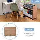 収納ラック キャスターつき サイドラック 押入れ収納 リビング 玄関 飾り棚 クローゼット 押入れ 隙間収納 すき間収納 キッチン収納 ワゴン CD収納 DVD収納 本棚 【納期A】【jpk-sgt-0137】