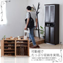 靴箱 2個セット シューズボックス ルーバー扉 シューズラック 縦置き 横置き 下駄箱 玄関収納 可動棚 ブーツ対応 調整 棚 小さめ 女性 レディース SGT-0101SET 【納期A】【jpk-sgt-101set】