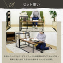 ネストテーブル ヴィンテージ風 ビンテージ デザイン インダストリアル 北欧 アメリカン おしゃれ スタイリッシュ 入れ子式 テーブル ローテーブル リビング 棚 【納期A】【jpk-trt-0003】