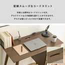 ワークデスク 机 一人用 1人 サイズ PCデスク パソコン 学習机 勉強 コンパクト 省スペース ひとり暮らし 一人暮らし 収納 引き出し A4対応 マガジンラック 【納期A】【jpk-trt-0005】