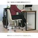 ワークデスク 机 L字 L型 変型 回転 PCデスク パソコン 学習机 勉強机 ワイド コンパクト 収納 オープンラック 棚 ホワイト 白 黒 ブラック おしゃれ 北欧 cafe 【納期A】【jpk-uni-0010】