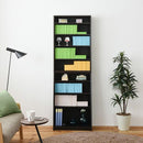 本棚 大容量 スリム 漫画 コミック本 CD DVD 収納棚 おしゃれ 北欧 シンプル 省スペース 棚板 1cmピッチ 調節 白 ホワイト 幅 60cm ブックラック オープンラック 【納期A】【jpk-yhk-0214】