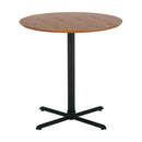 カフェテーブル サブテーブル サイドテーブル リビング ダイニング おしゃれ ナチュラル 北欧 デザイン 黒 ブラック 円形 丸型 直径65cm 【納期B】【lic-akg-020】